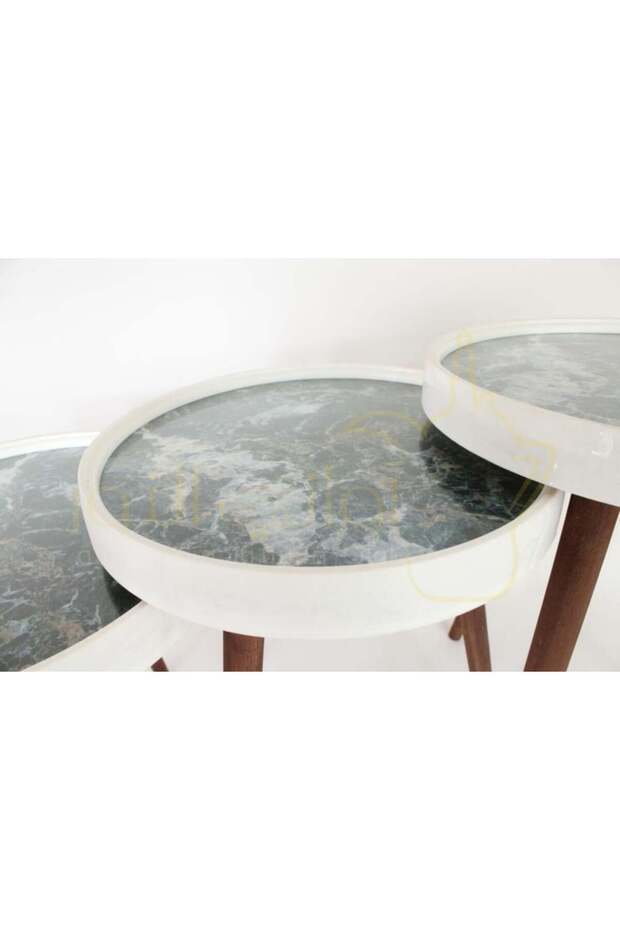 Turkish round table set, 3 sizes - 2