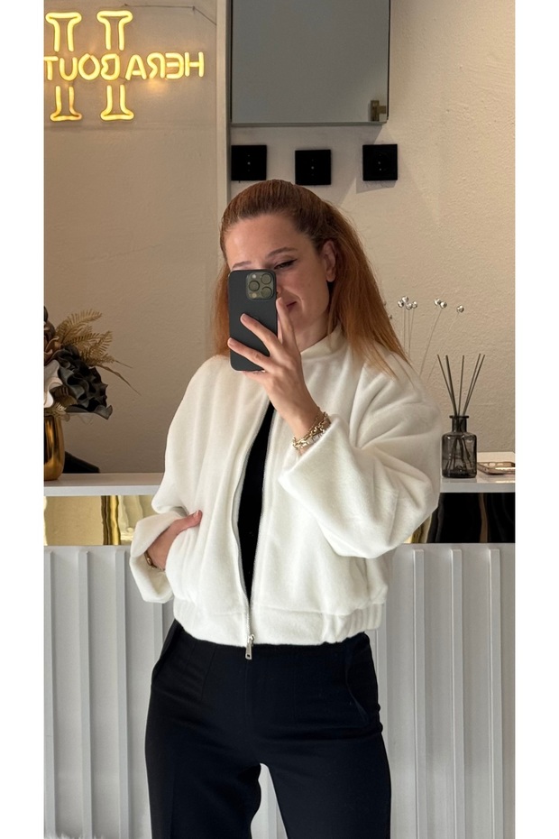 Bomber kaşe ceket - 2