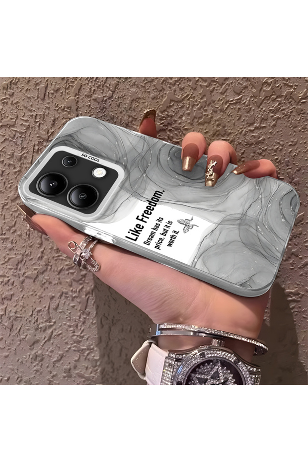 حافظة حماية بنمط إبداعي من السيليكون المتوافق مع هاتف Xiaomi Redmi Note 13 - 3