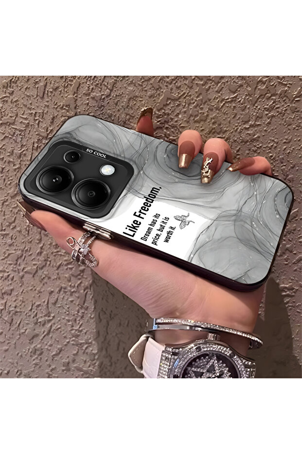 حافظة حماية بنمط إبداعي من السيليكون المتوافق مع هاتف Xiaomi Redmi Note 14S - 2