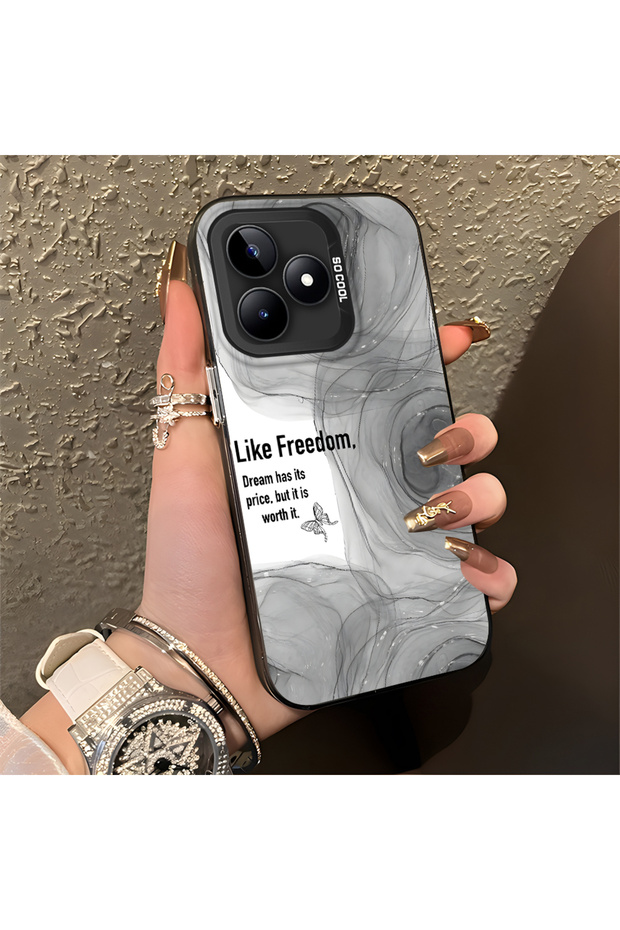 حافظة حماية ذات نمط إبداعي من السيليكون المتوافق مع هاتف Realme Note 50 - 4