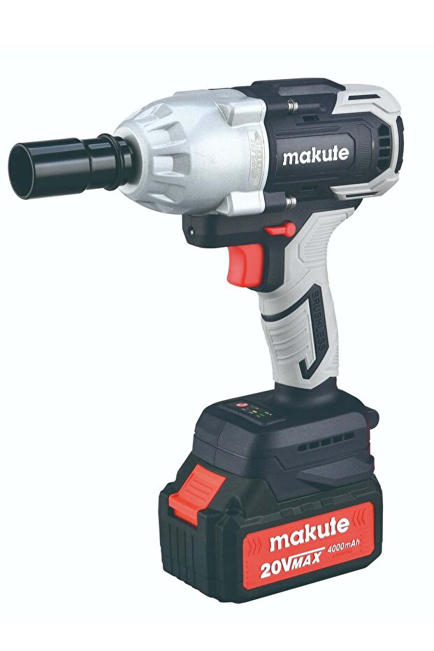 Cordless Tire Drill, 20V, 1700 Nm Max Torque, Variable Speed 0-1800 RPM, Heavy-Duty for Loose