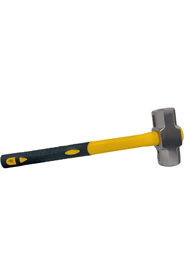 Multi Use Hammers Fiberglass Handle, Rubber Hammer (Sledge Hammer 4LB)