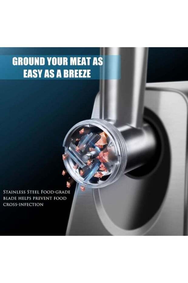 آلة فرم اللحوم الفعالة بقدرة 3000 واط - 3