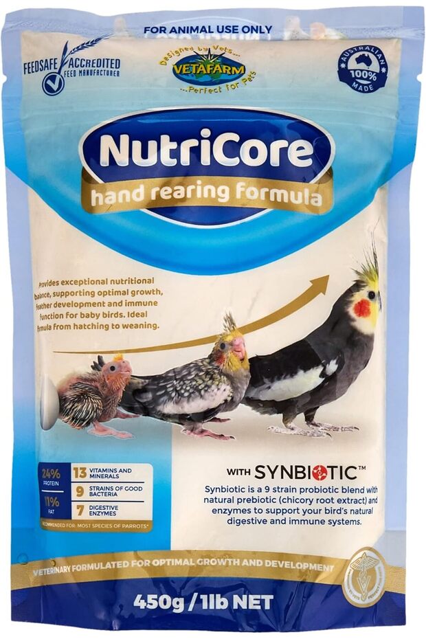 Vetafarm Nutricore Hand Rearing 450G