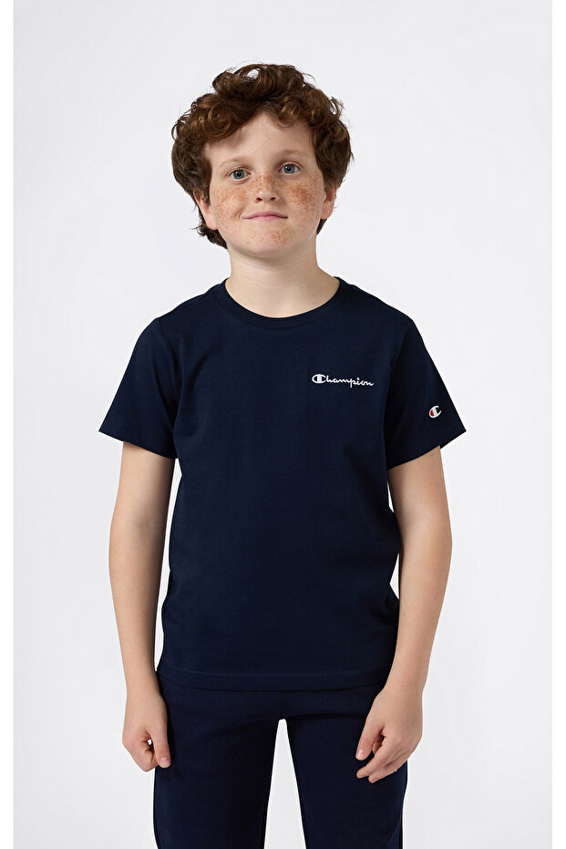 Short-Sleeve Tee Children's Navy Blue T-Shirt - 307323-Bs501