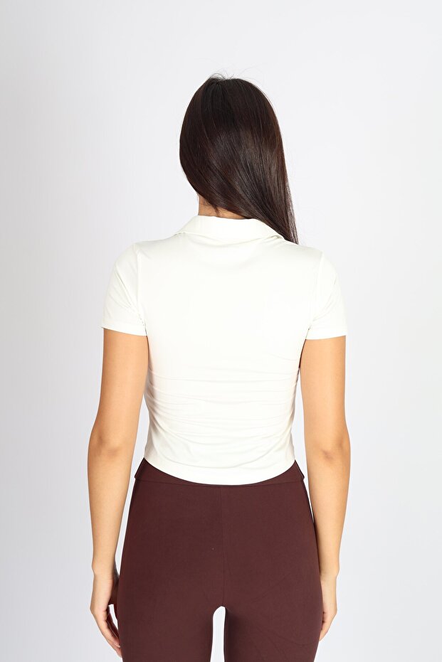 3LÜ Kadın Polo Yaka Tshirt - 7