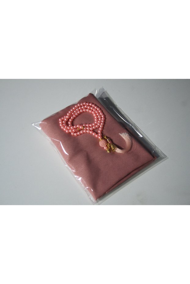Headscarf + Prayer Beads Gift Set | Mevlüt • Kandil • for Religious Holidays