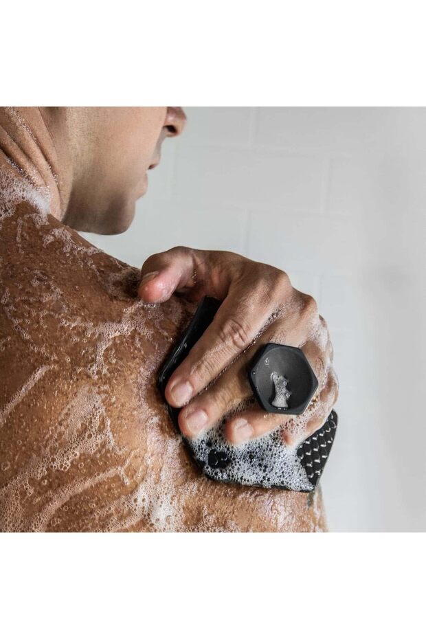 مجموعة أدوات تنظيف الجسم وخطافات التخزين - 4