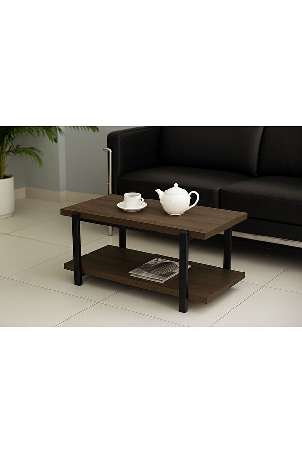 طاولة قهوة مستطيلة عصرية بتصميم أنيق ومميز - 1