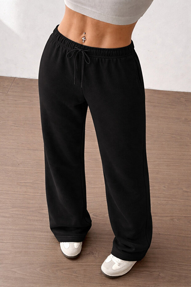 Modal Geniş Jogger PANTOLON - 1