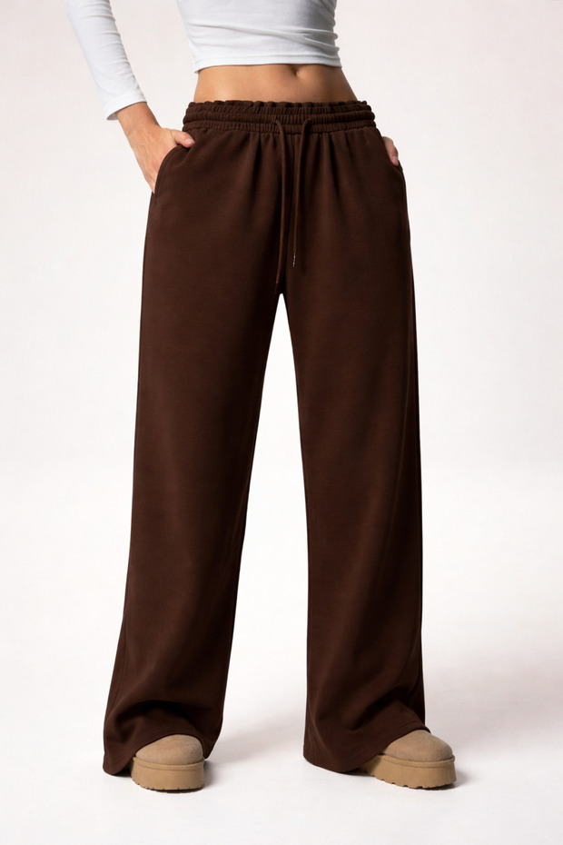 Modal Geniş Jogger PANTOLON - 2