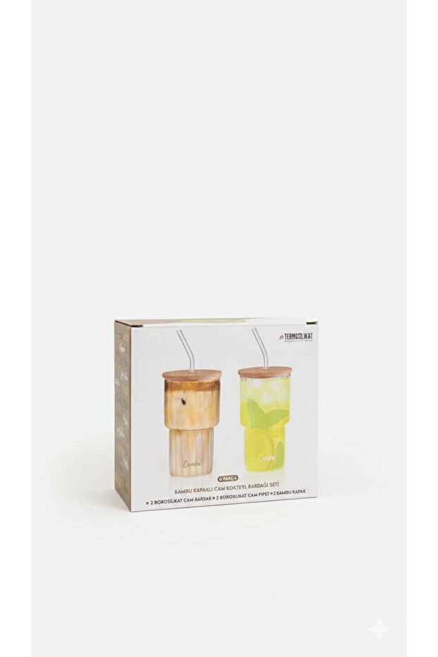 Borosilikat Pipetli Bardak Seti - 2