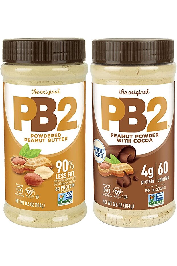 Bell Plantation Powdered Peanut Butter with Premium Chocolate, 6.5 Ounce (Pack of 2)