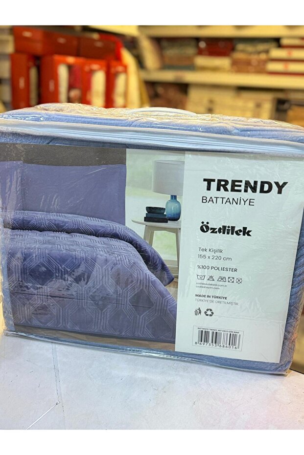 Trendy Art Deco Single Blanket 155X220
