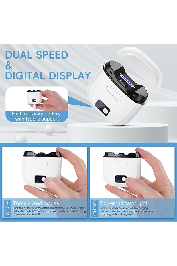مقص أظافر كهربائي أوتوماتيكي - 3