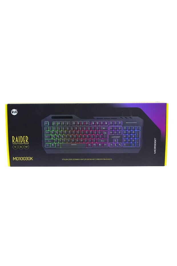 Microdigit Raider Gaming Computer Keyboard - 1