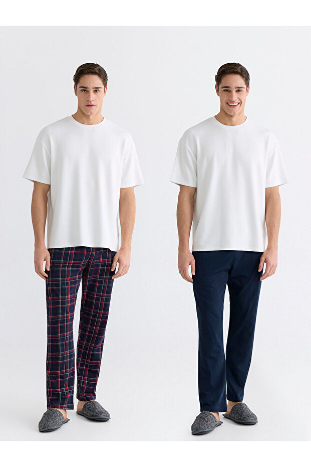 Peak New Season Standard Fit Men's Pajama Bottoms 2-Pack
