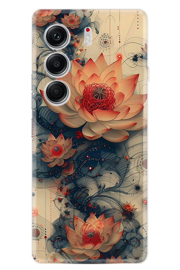 Camon 40 Case Printed Patterned High Protection Silicone Cover Stk-823.Jpg