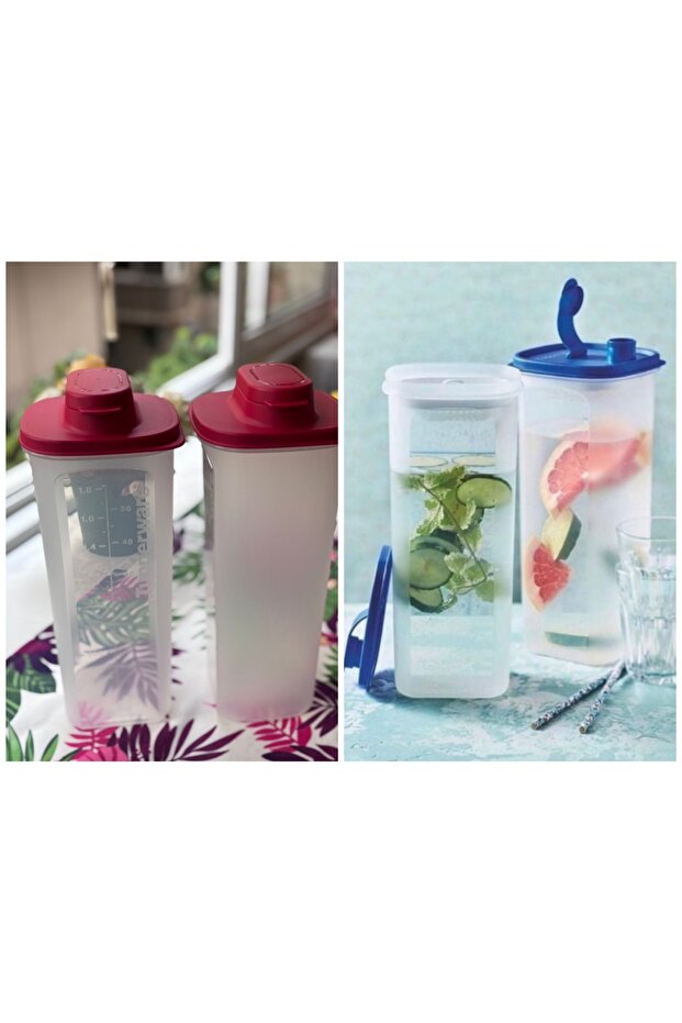 4 Adet 2 LT Çok Amaçlı Sürahi. - 1