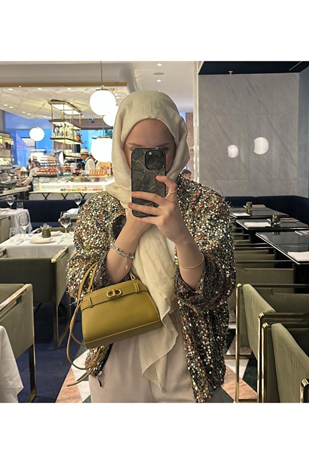 PAYETLİ CEKET GOLD - 1