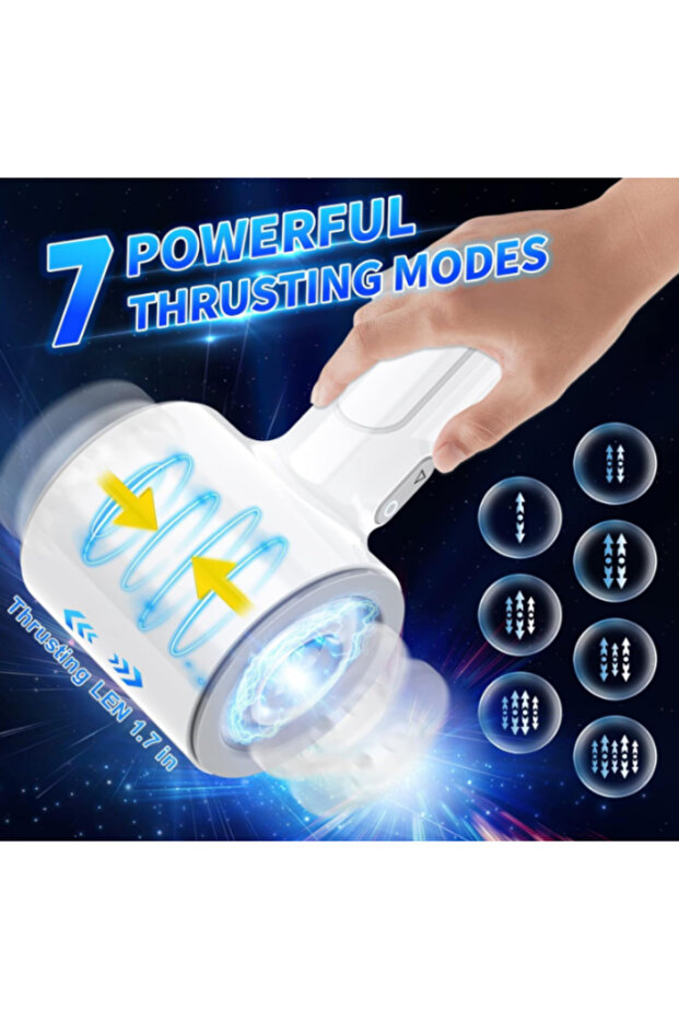 Hair dryer-style massager, wrist massager, men's massager, super strong vibration - 3