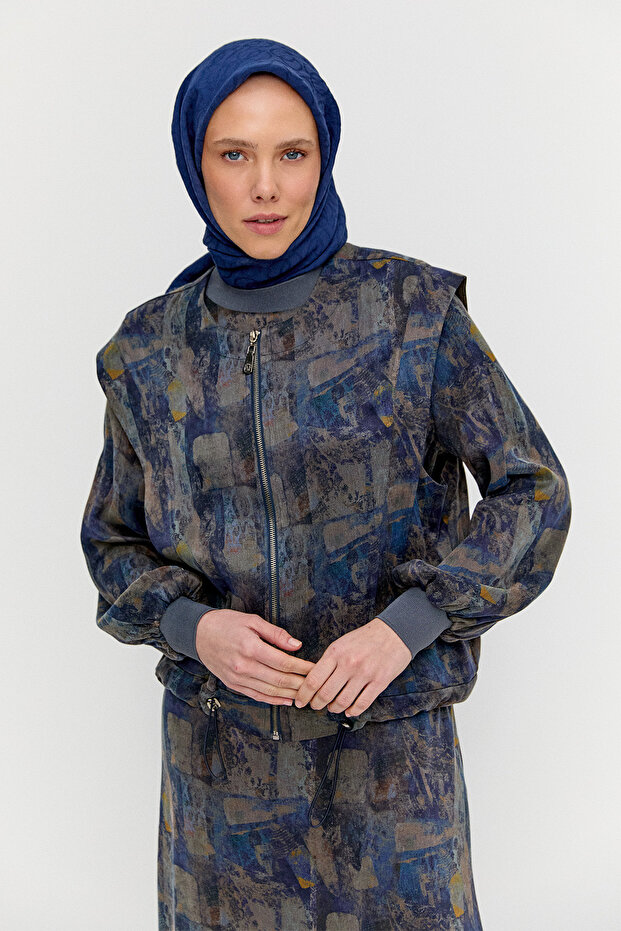 Yelekli Elbiseli İkili Takım - 4