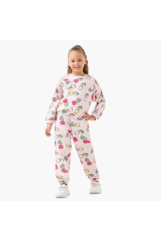 Drawstring Waist Joggers with Pockets - 2