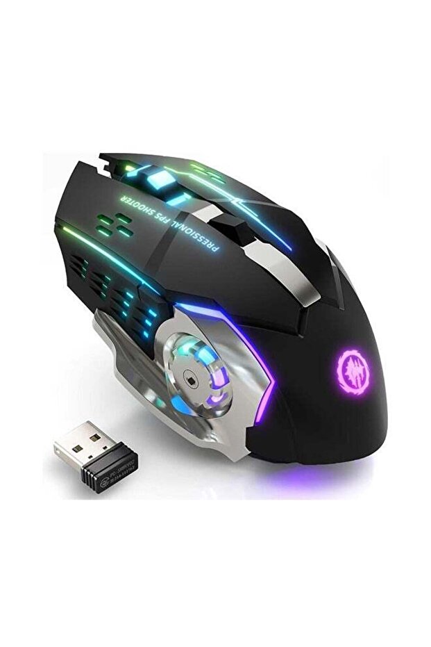 Silent Wireless Bluetooth Gaming Mouse - 1