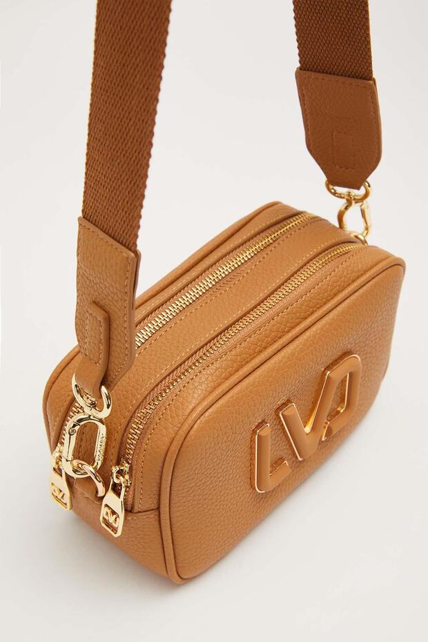 Curea de umăr groasă maro - 2