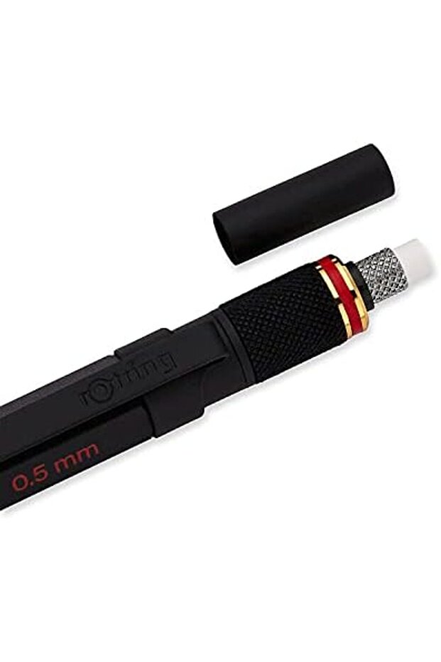 Bezsell 800+ Two Function Mechanical Hidden Tip Pencil Black,0.5 mm 1027645