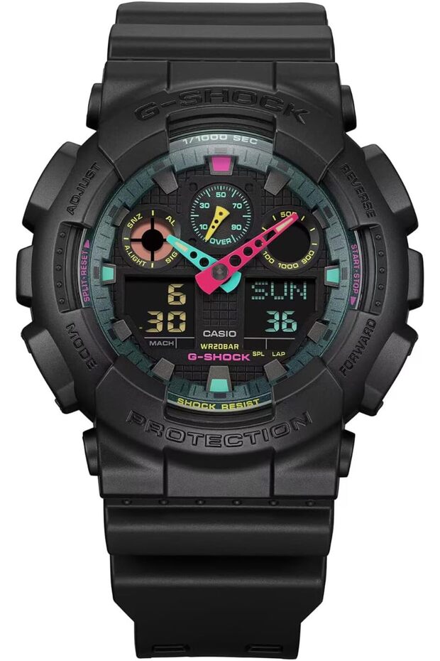 Watch: Black GA-100MF-1ADR - 3