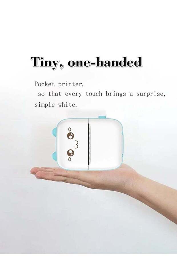 Cute Cartoon Mini Printer Set - 6