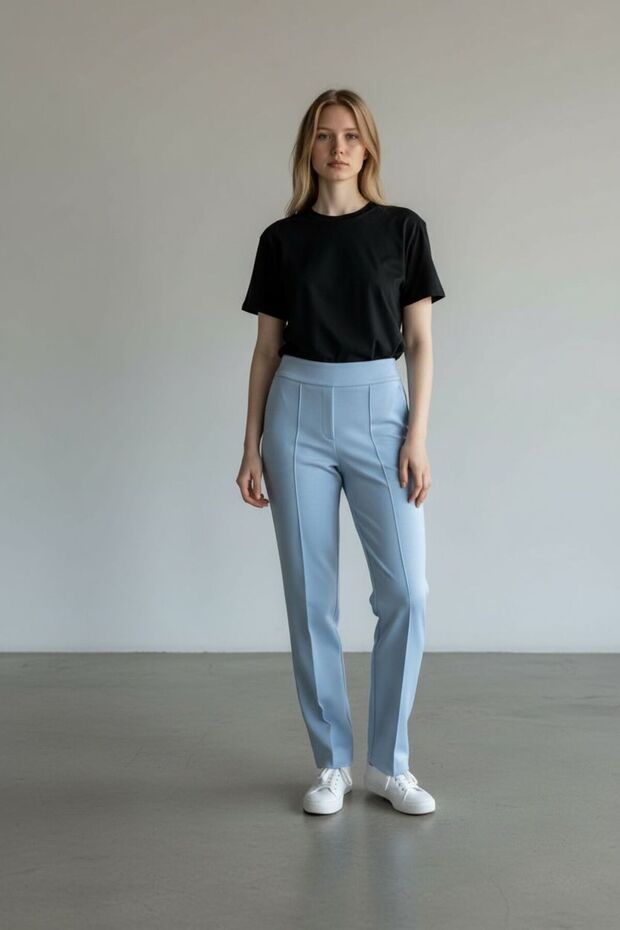 Biyeli Scuba Pantolon - 1