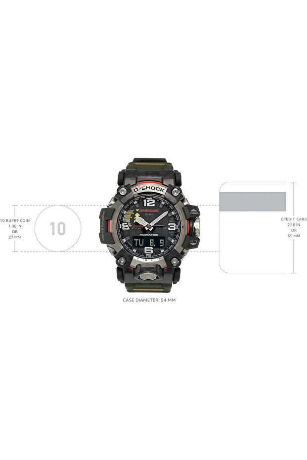G-Shock Analog-Digital World Time Watch - 3