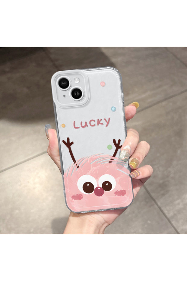 iPhone 14 Plus Compatible Case Camera Protected Transparent Ultra Thin Silicone Cover