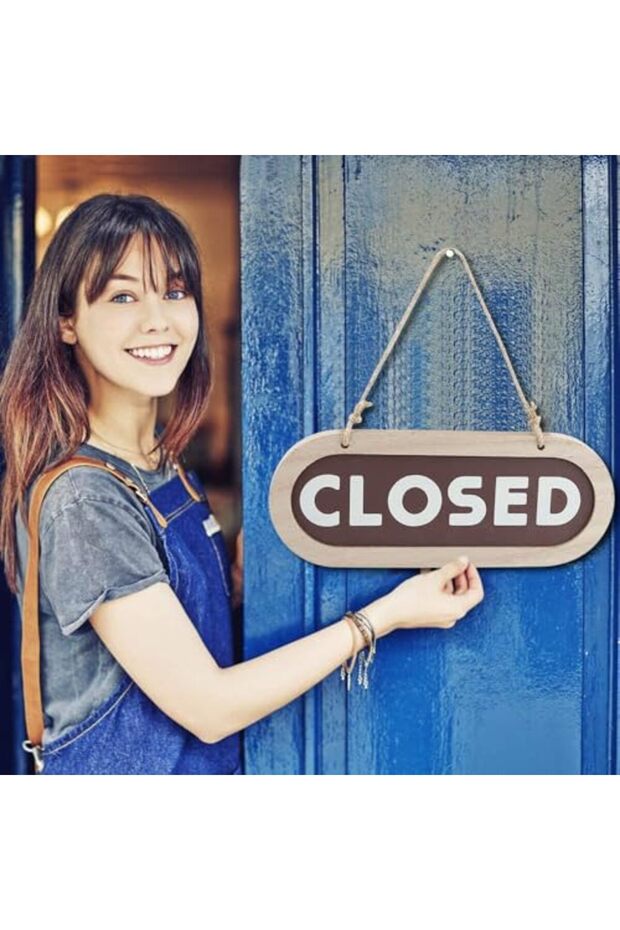 لافتة مفتوح/مغلق - 6