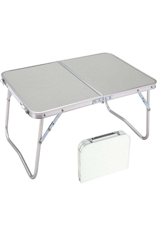 Lightweight Aluminum Foldable Table 40×60 cm for Outdoor Use