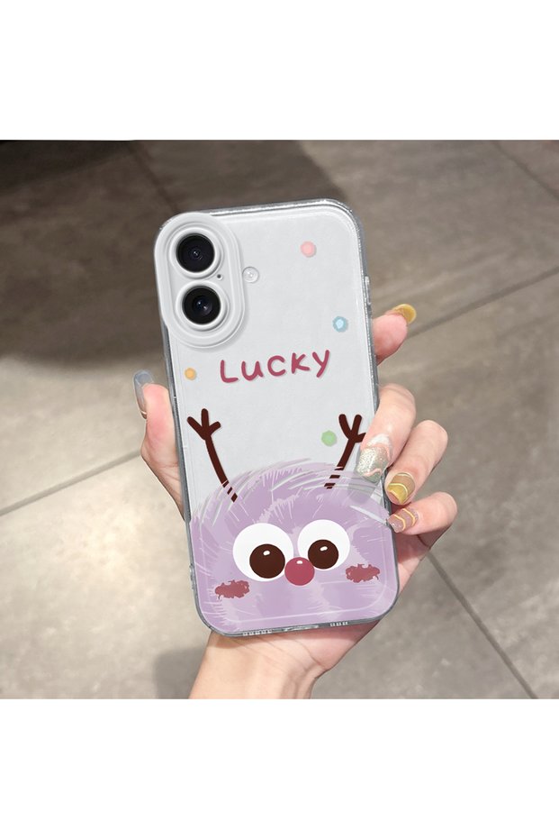 iPhone 16 Compatible Case Camera Protection Transparent Ultra Thin Silicone Cover