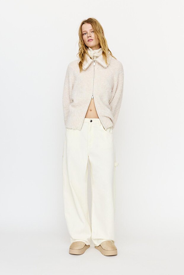 Balon kadife pantolon - 1