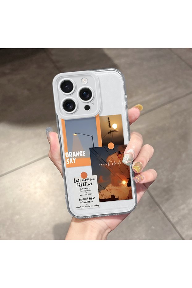 iPhone 16 Pro Compatible Case Camera Protection Transparent Ultra Thin Silicone Cover
