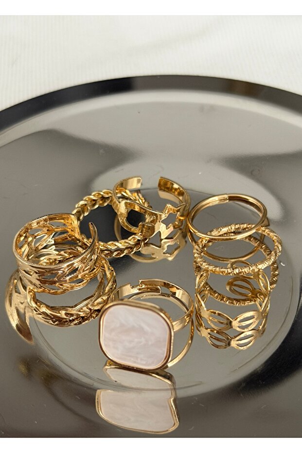 مجموعة خواتم متعددة من سيديفلي - 3