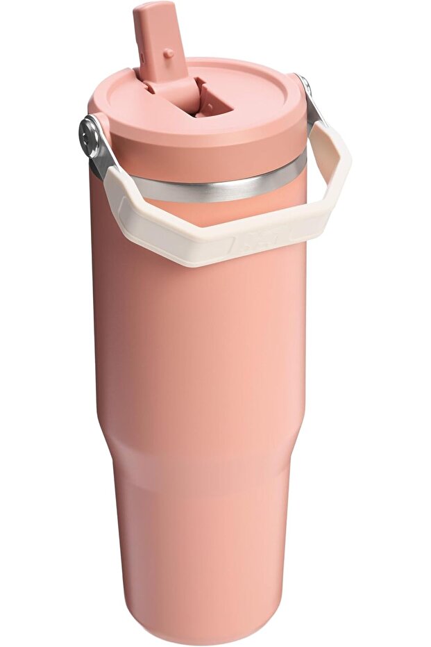 The Iceflow Flip Straw Thermos Cup with Straw 0.89 Lt (30 oz) - Sienna - 2