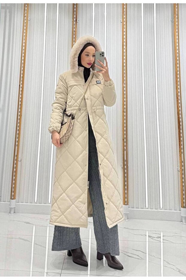 Kapitone şişme mont - 4