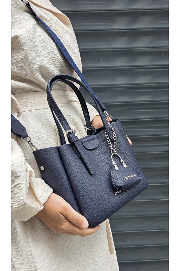Women's New Season 3-Compartment Luxury Soft Leather Adjustable Crisscross-Strap Stylish Shoulder Bag