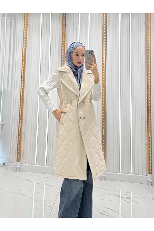 Kapitone Şişme Yelek - 1