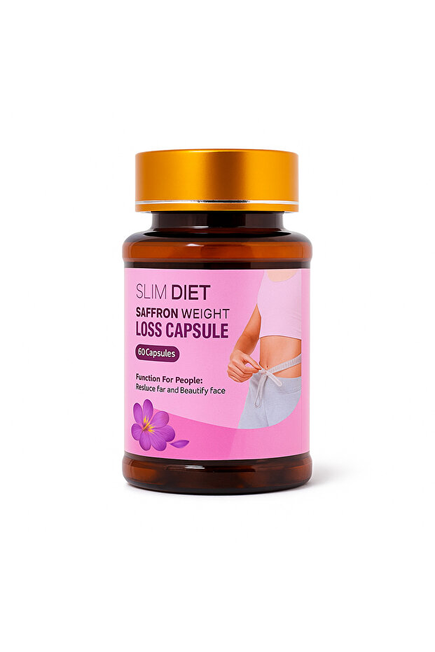 Saffron SLIM DIET Weight Loss Capsules