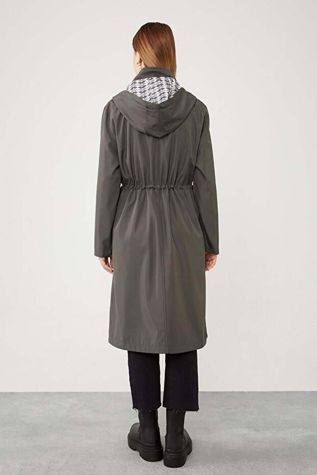 Anthracite Patterned Hat Cap - 6