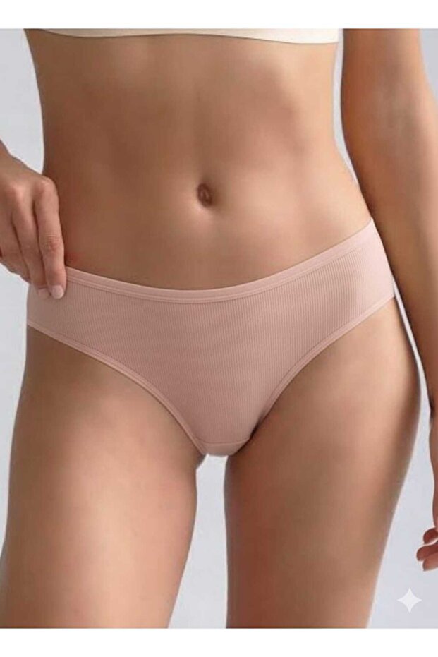 7'li Fitilli Pamuklu Kilot - 2