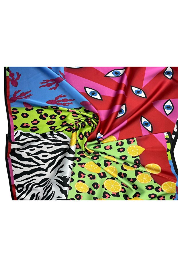 Scarf Lemon Fular 70*70 cm - 2